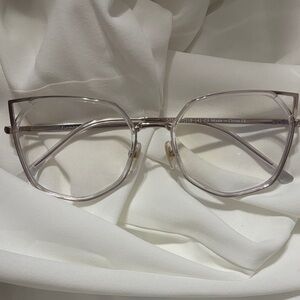 Elegant Clear Blue Light Blocking Eyewear
